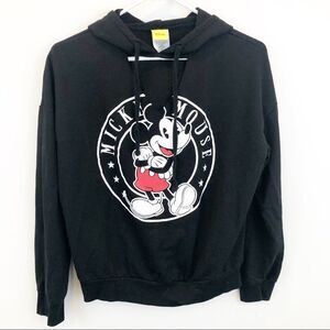 Disney Mickey Mouse Black Hoodie Sweatshirt